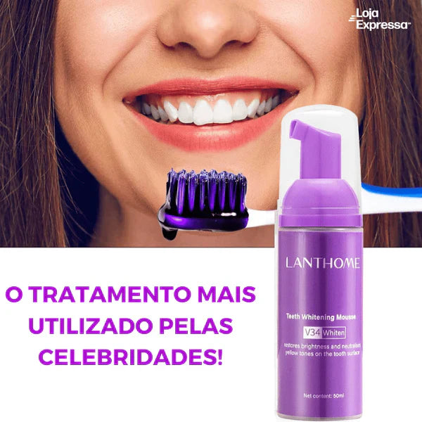 Crema blanqueadora de dientes DentaLux 