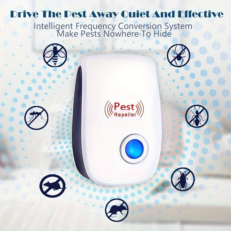 Soundwave Technology Pest Repeller - Controle eficaz de pragas internas em residências, cozinhas, escritórios, hotéis e armazéns - Repele mosquitos e camundongos