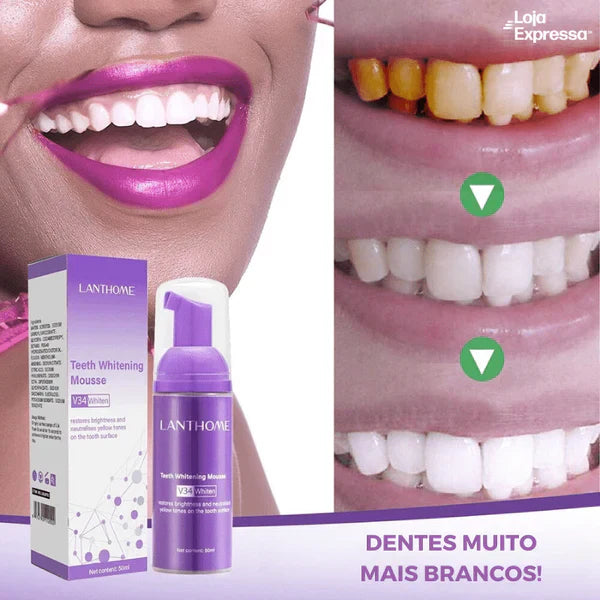 Crema blanqueadora de dientes DentaLux 