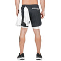 Pantalones cortos de entrenamiento deportivo Air Effect 2 en 1