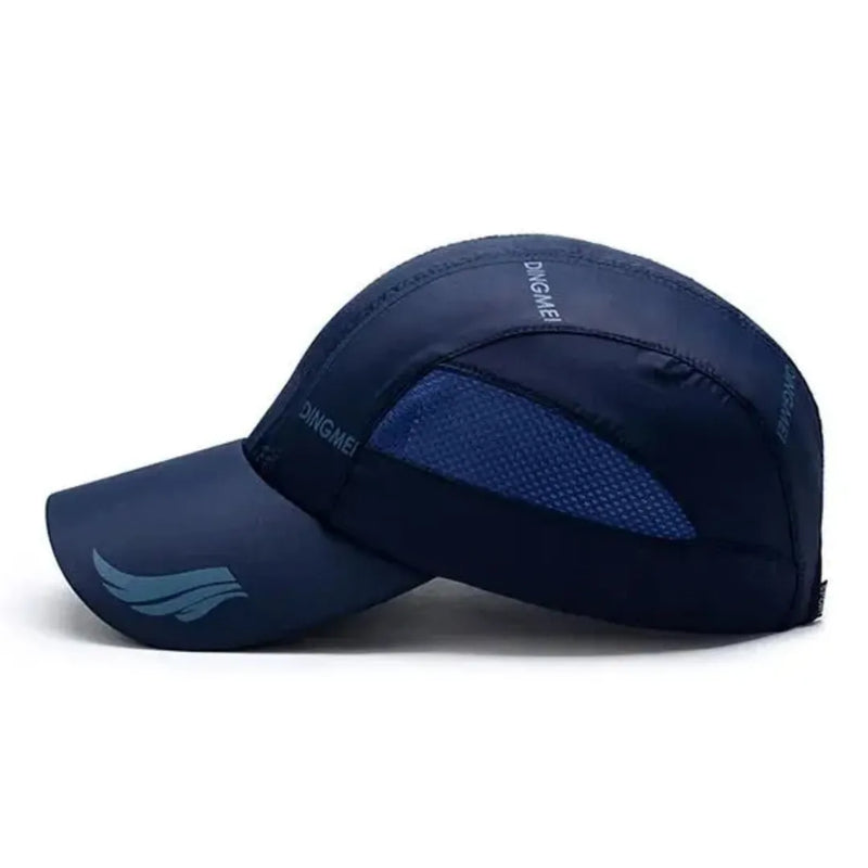 Gorra deportiva con protección solar