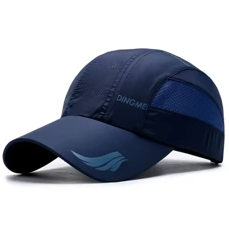 Gorra deportiva con protección solar