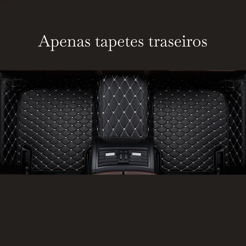 Kit de Tapetes Automotivos de Luxo e Conforto