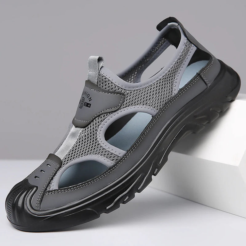 Sandalias Baotou transpirables para hombre