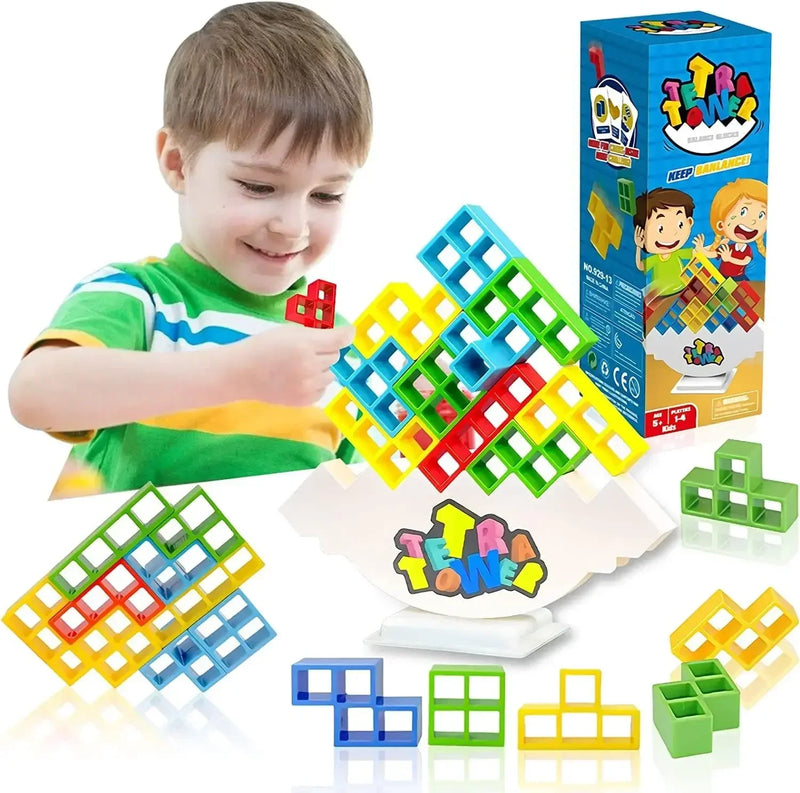 Juego de Tetris en equipo para niños y adultos