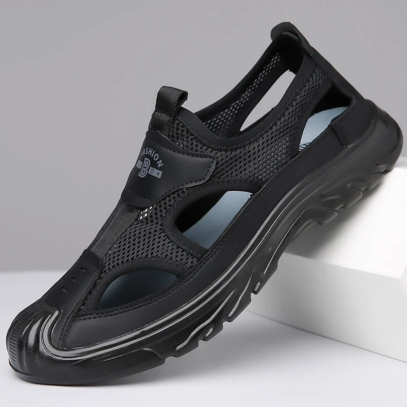 Sandalias Baotou transpirables para hombre