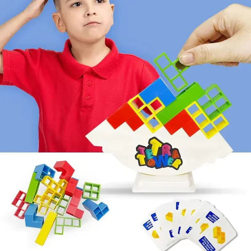 Juego de Tetris en equipo para niños y adultos