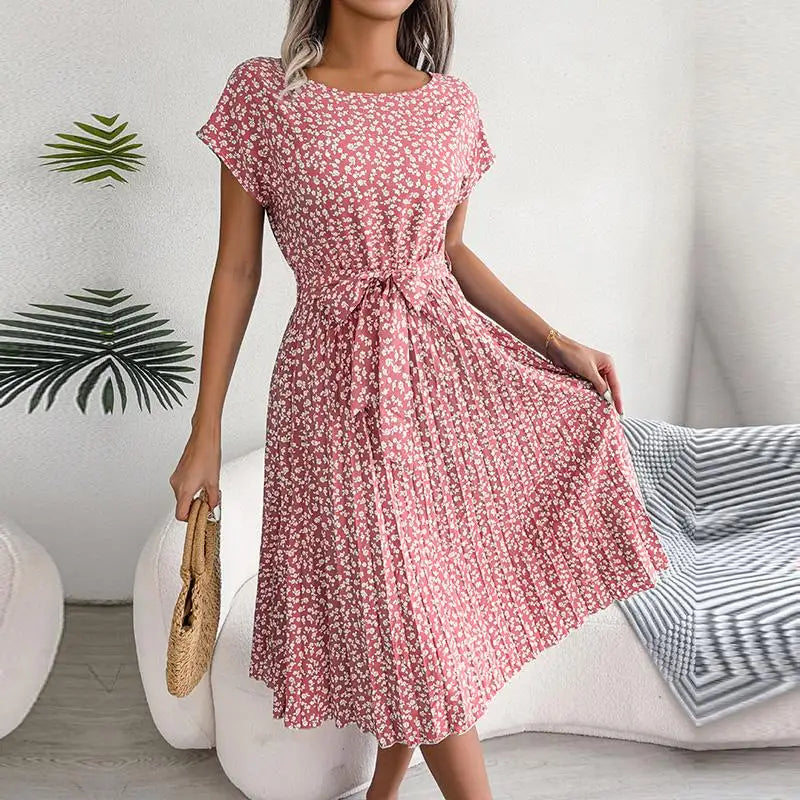 Elegante vestido floral