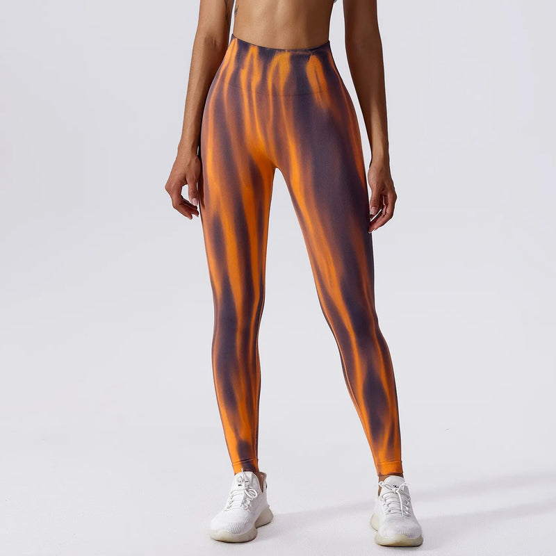 Leggings sin costuras - Degradado 3D