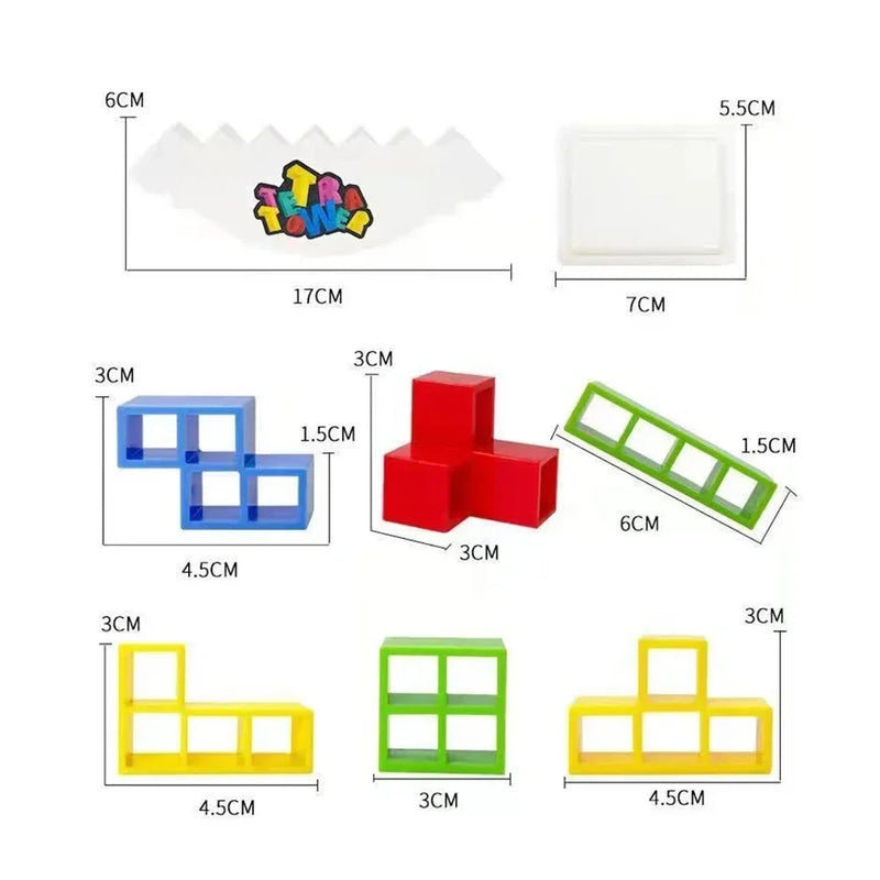 Juego de Tetris en equipo para niños y adultos