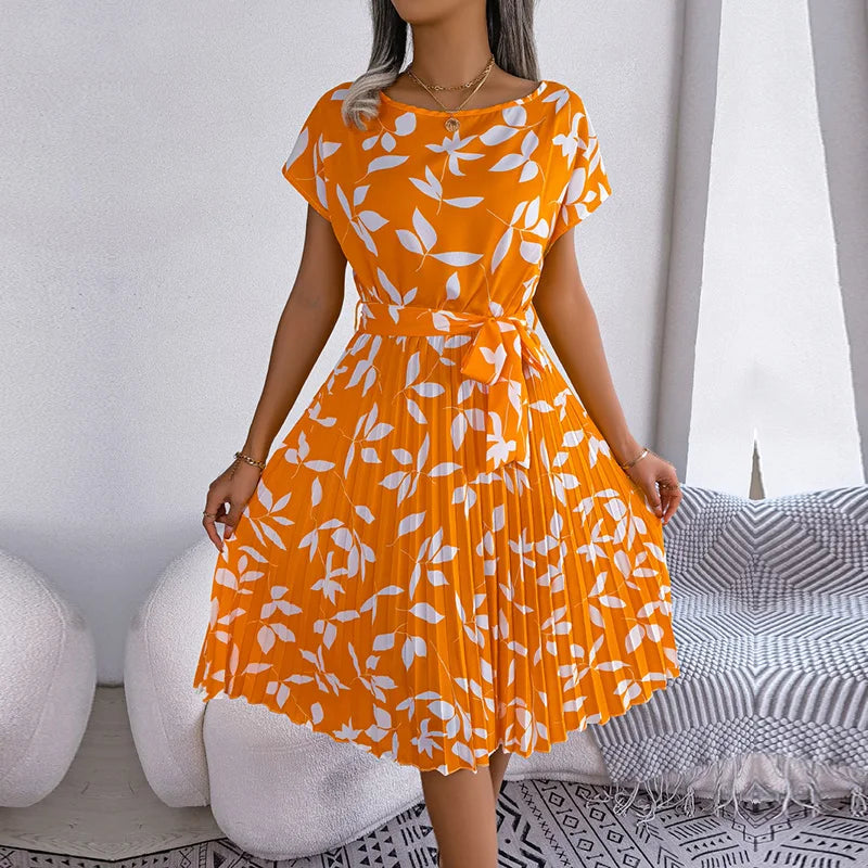 Elegante vestido floral