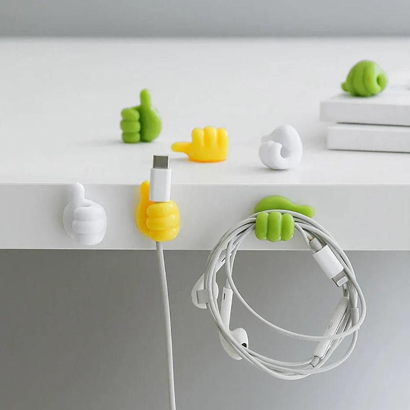 Organizador práctico para cables y alambres