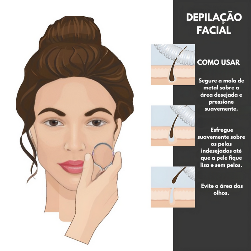 Depilación facial FioBela