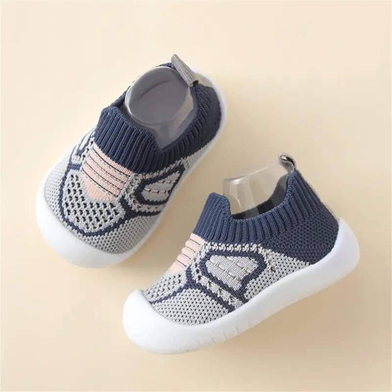 Zapatillas deportivas tipo calcetín de malla transpirable para niños KickBaby