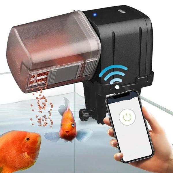 Alimentador automático de peces 