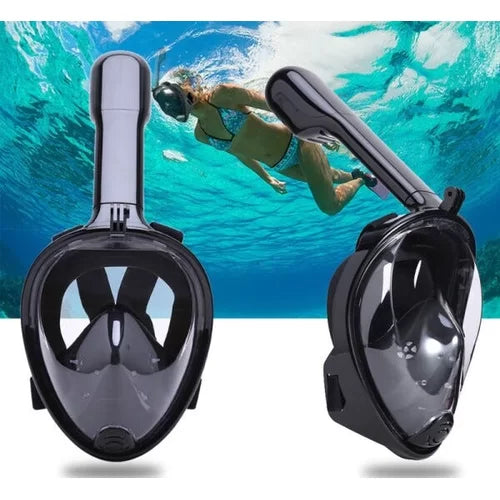 Máscara de buceo con soporte para cámara GoPro