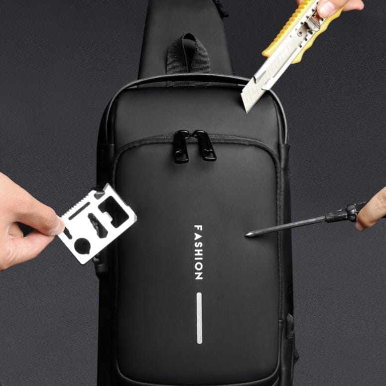 Mochila antirrobo con contraseña USB Slim Bag 