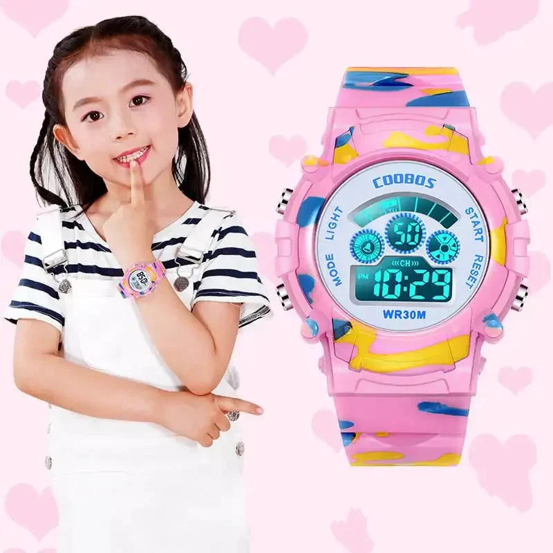 Reloj infantil colorido