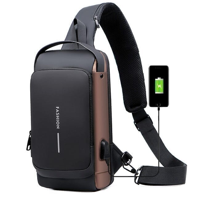 Mochila antirrobo con contraseña USB Slim Bag 