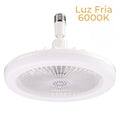 Luz LED con ventilador